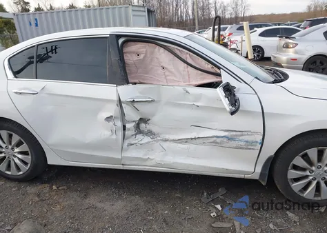 2014 Honda Accord Ex-L V-6 from USA, damaged, VIN 1HGCR3F85EA004761
